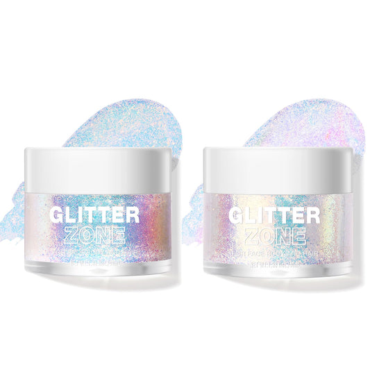 BestLand front packaging showing both glitter gel jars and shade labels for gifting benefit