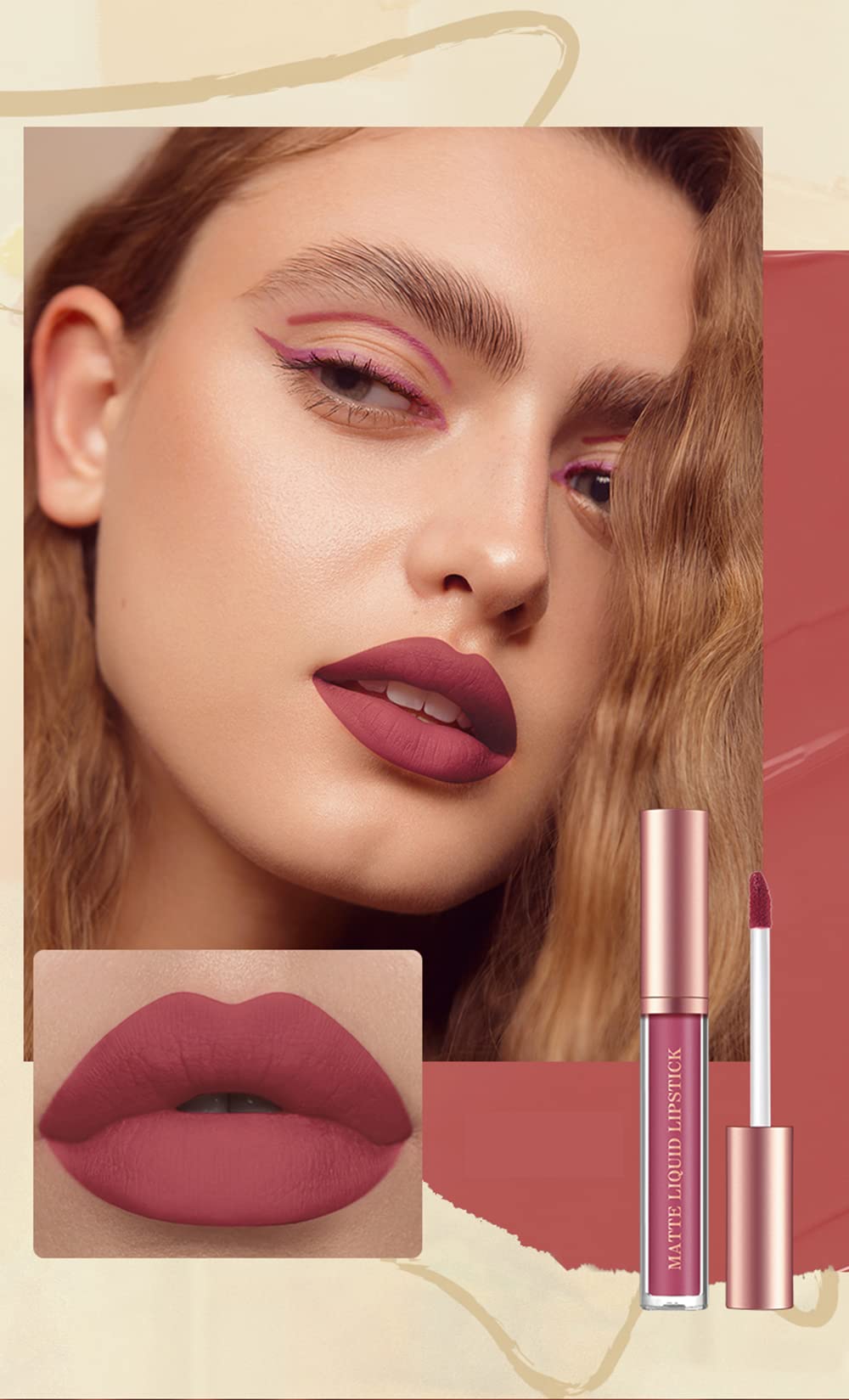 BestLand lip liner tip demonstrating precise shaping and long-wear control