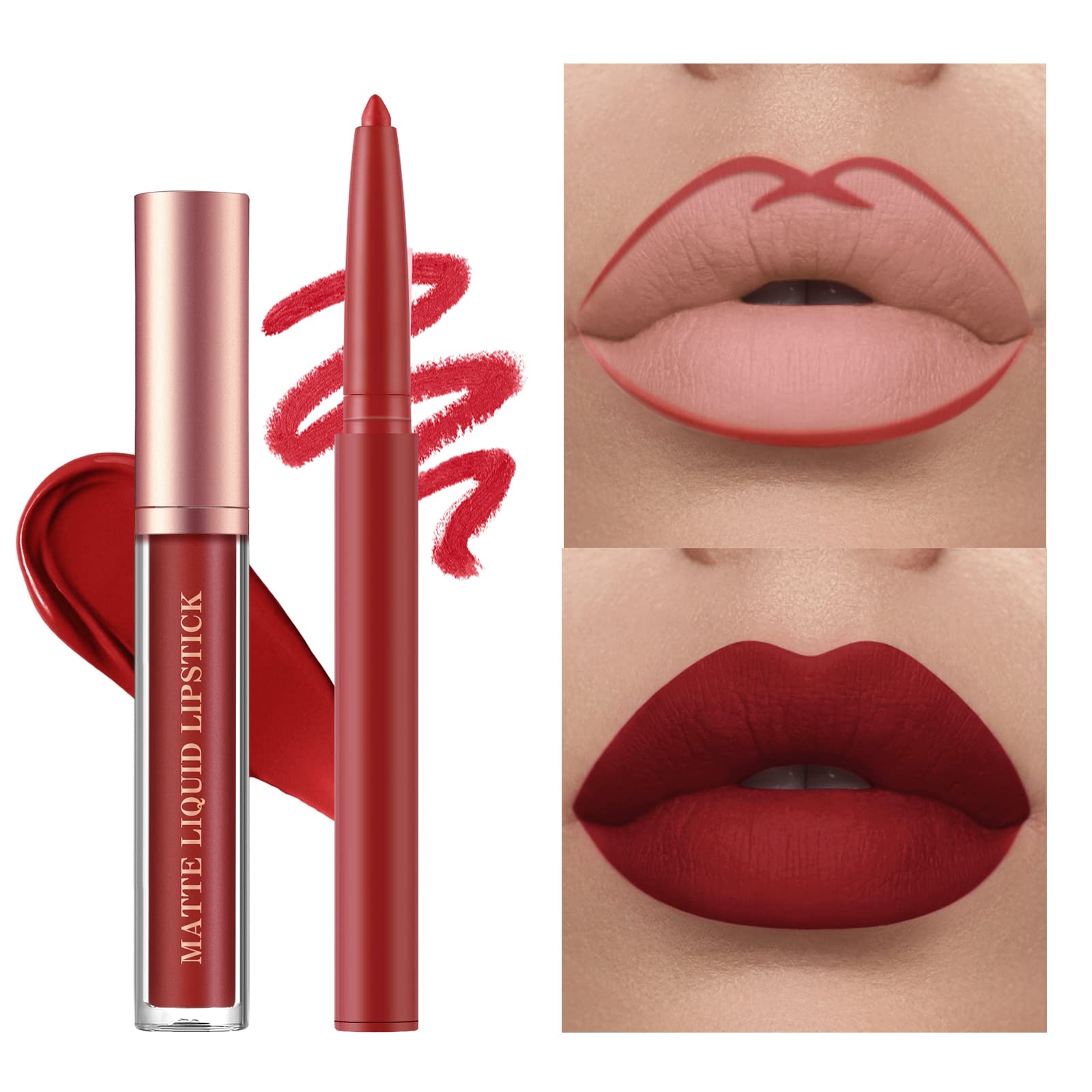 BestLand lipstick applied on model showing natural long-wearing look