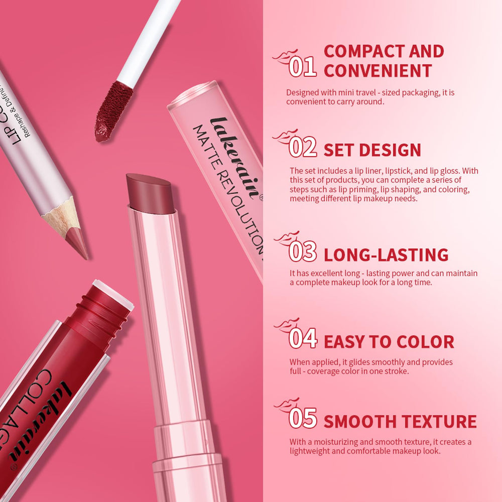 BestLand close-up of matte lipstick texture for creamy, smooth coverage
