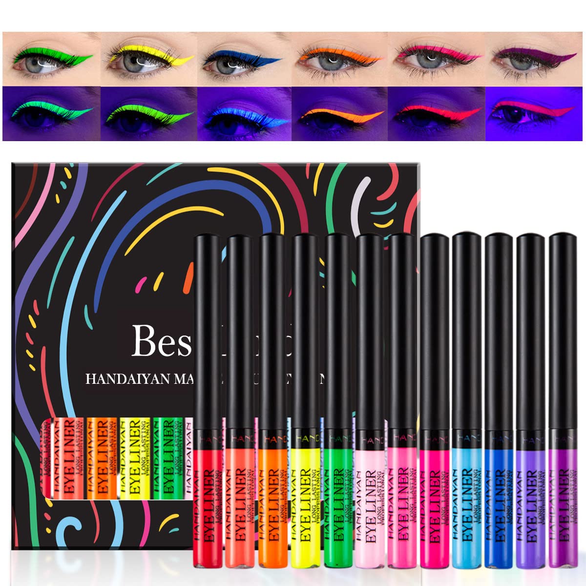 BestLand matte swatches on arm showing intense pigmentation and wear