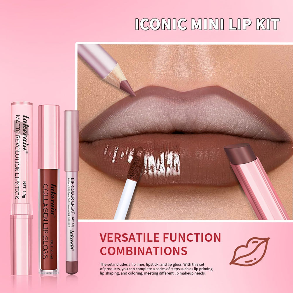 BestLand before and after lips demonstrating definition and fuller appearance