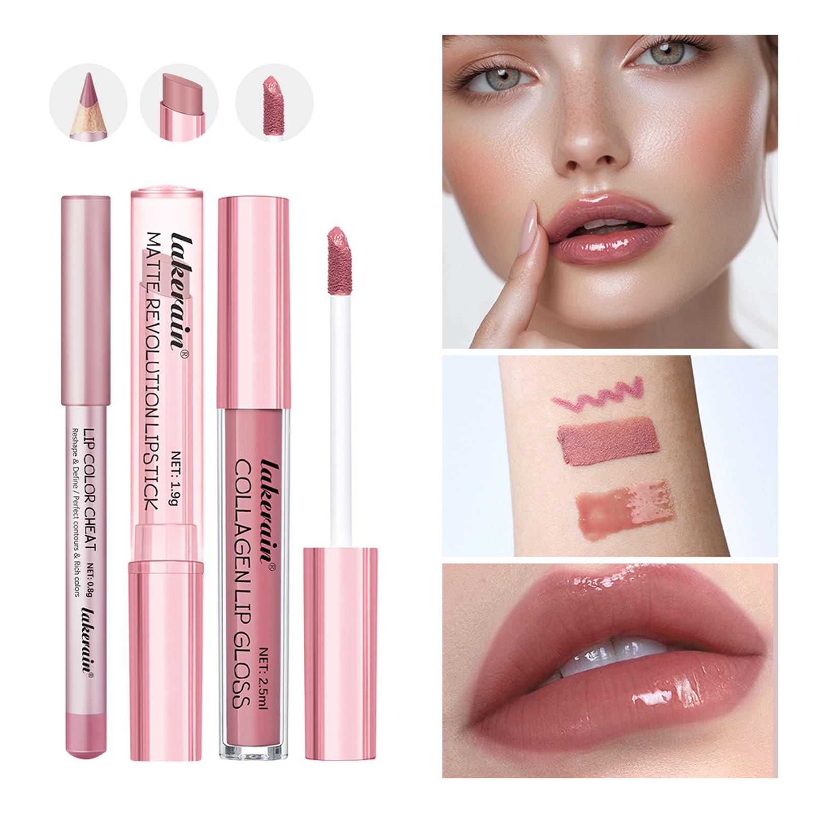 BestLand lipstick swatch texture showing velvet matte payoff and smooth glide