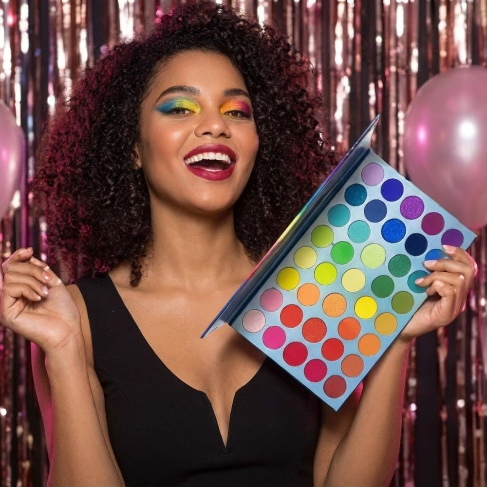 BestLand shades flatlay highlighting color range for versatile makeup looks