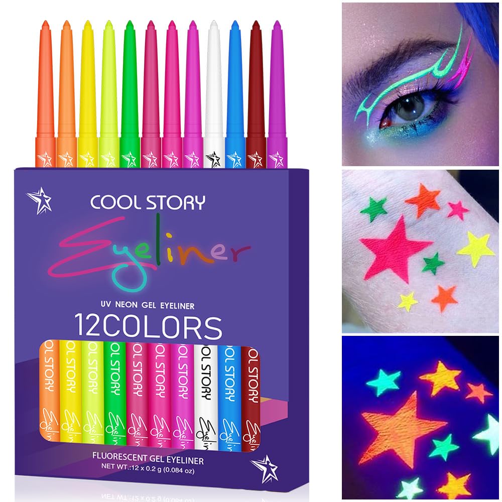 BestLand swatches glowing under UV light for vivid festival impact