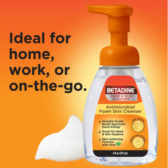 Back of Betadine bottle showing ingredients and directions to help users confirm suitability