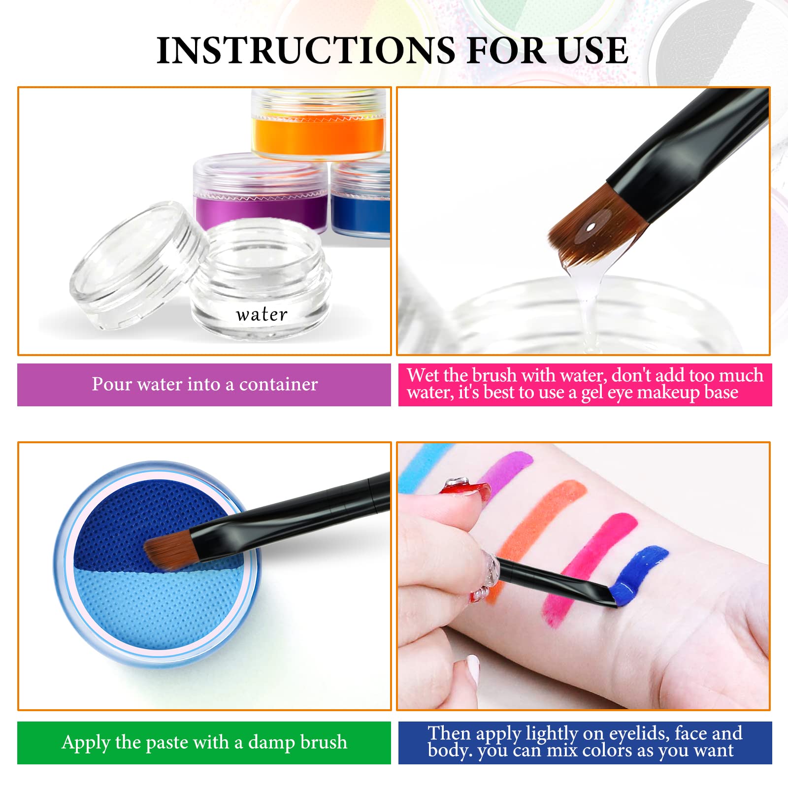Beteligir palette next to coin showing scale and portable, on-the-go convenience
