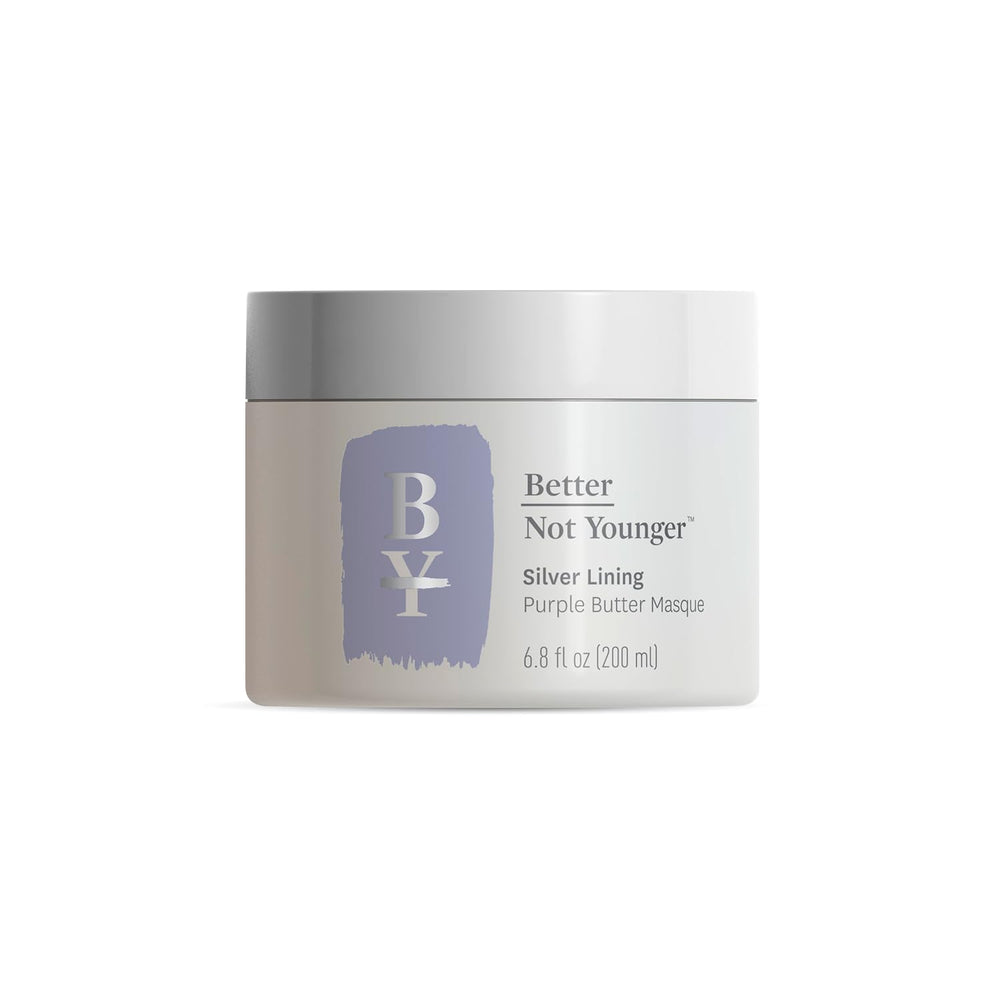 Better Not Younger front jar showing purple mask and clean design for easy identification