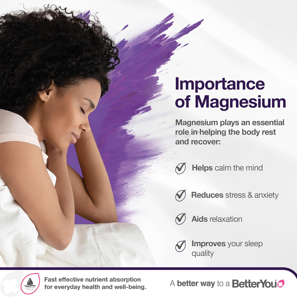 BetterYou pump dispensing lotion texture for quick absorption