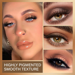 BEUSELF close-up of powder pans revealing smooth texture and blendable finish