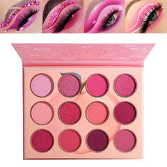 BEUSELF pan labels and shade arrangement for easy shade selection