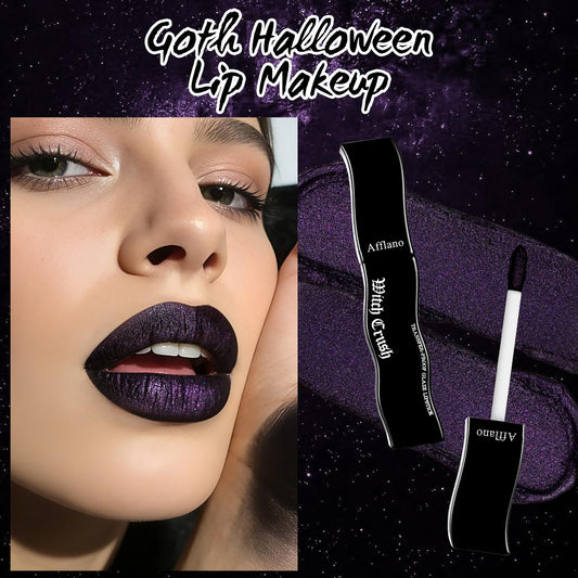 BEUSELF texture close-up highlighting lavender glitter and smooth application benefit
