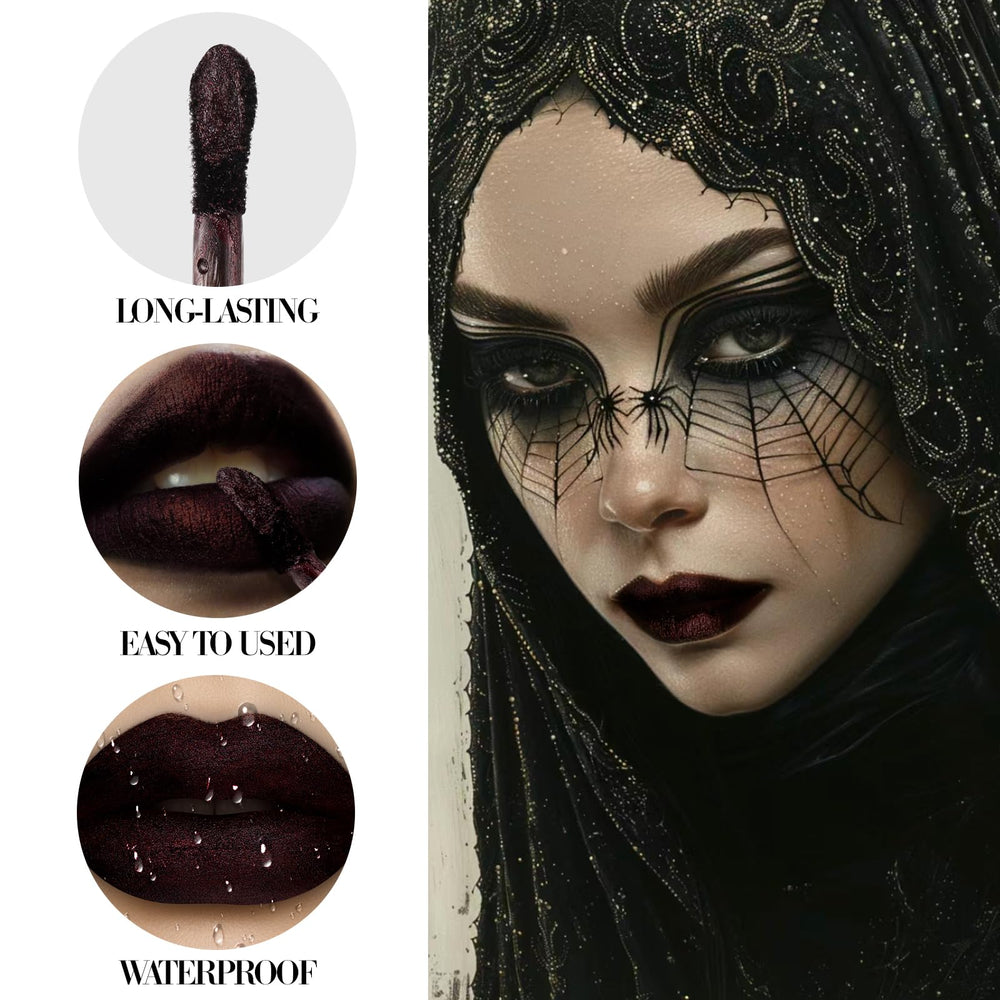 BEUSELF swatch close-up revealing pigmented matte-to-shimmer texture