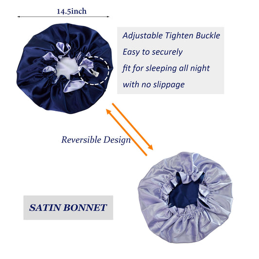 Beutyme bonnet double layer close-up revealing texture and extra-hold benefit