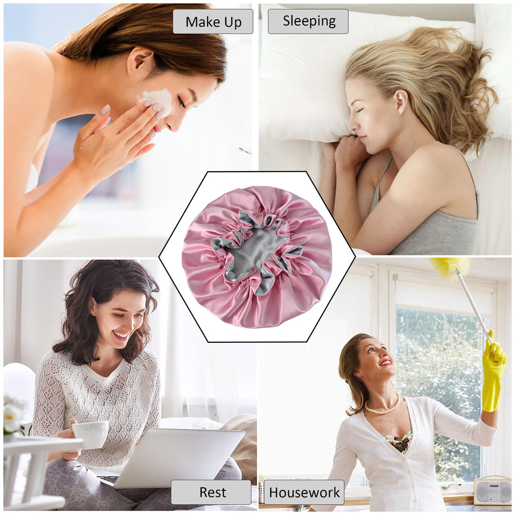 Beutyme in bed lifestyle usage illustrating comfortable overnight hair protection
