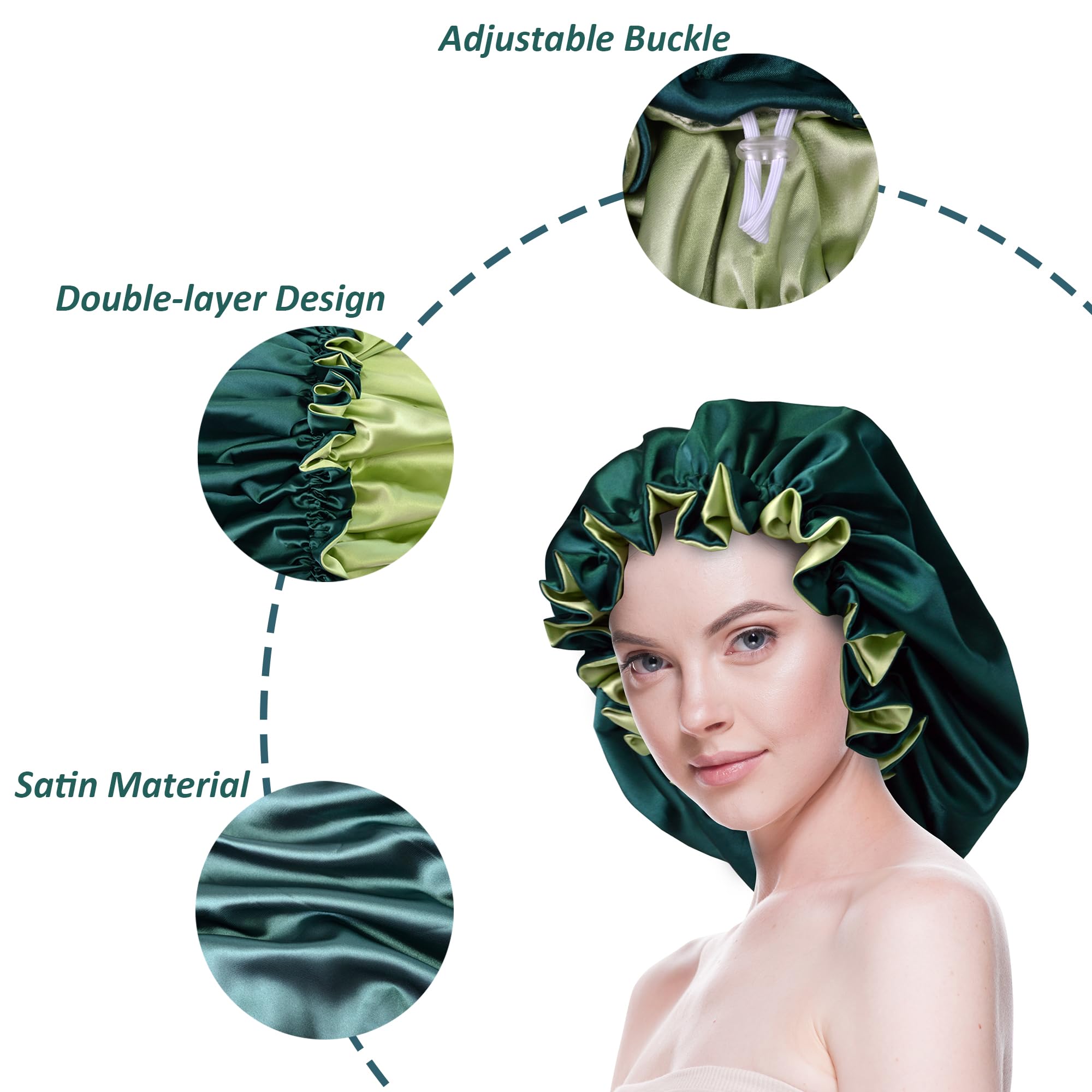 Beutyme inner side of reversible bonnet showing roomy interior for styles