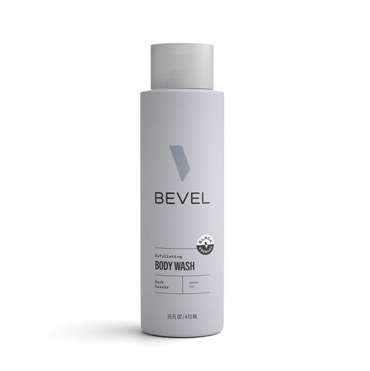 Bevel dark cassis front bottle showing label and 16 oz size, highlights scent