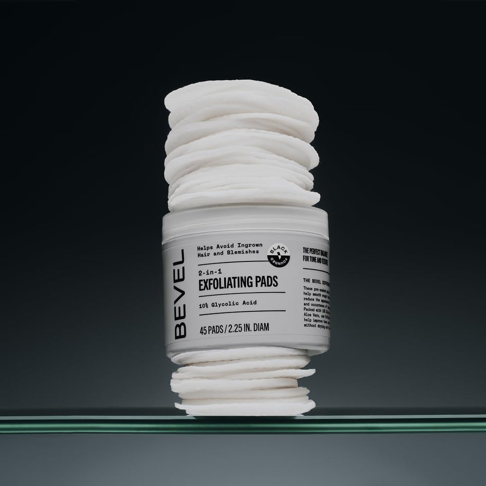 Bevel pad beside ruler demonstrating compact size and travel convenience