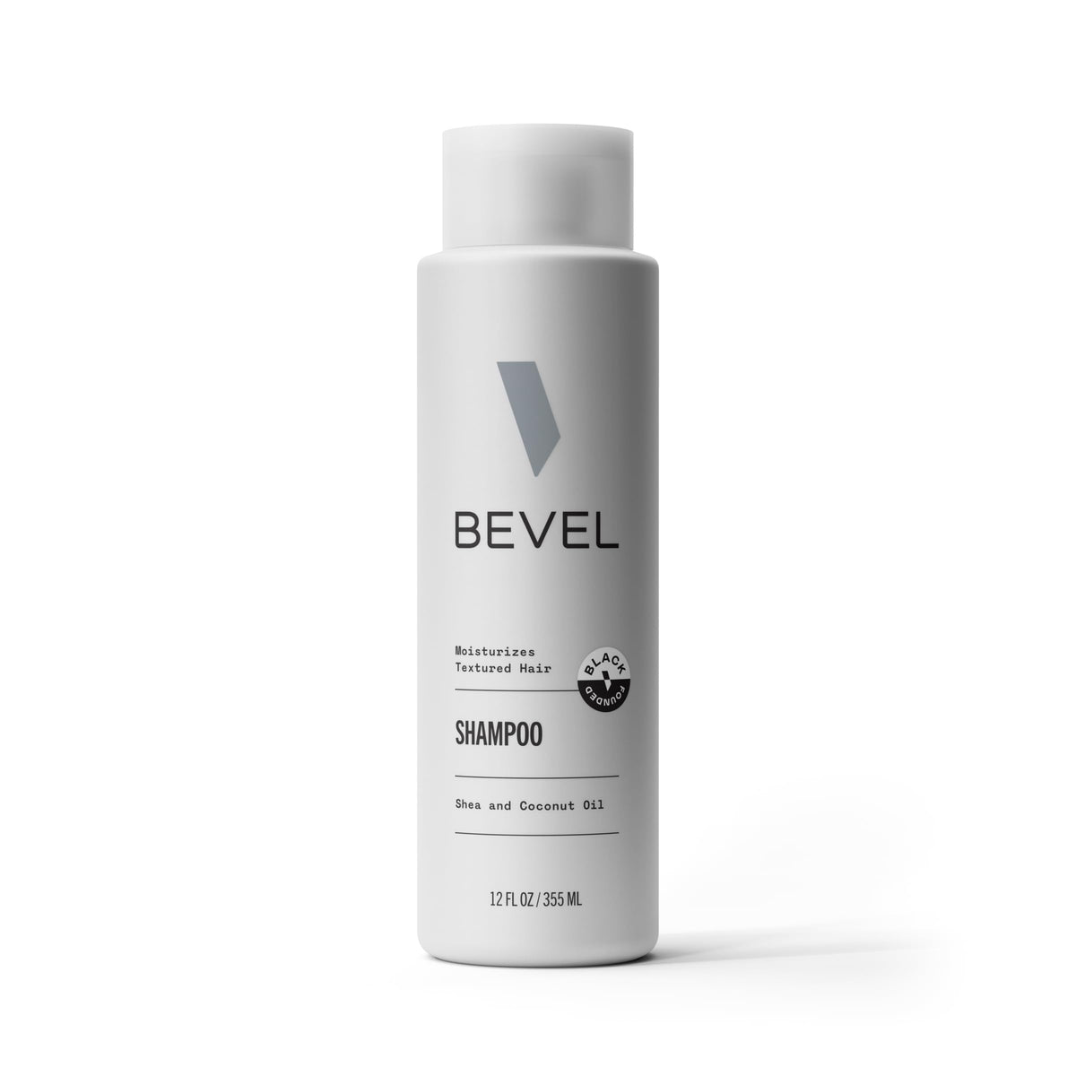 Bevel front bottle view showing clean design and product benefit of hydration