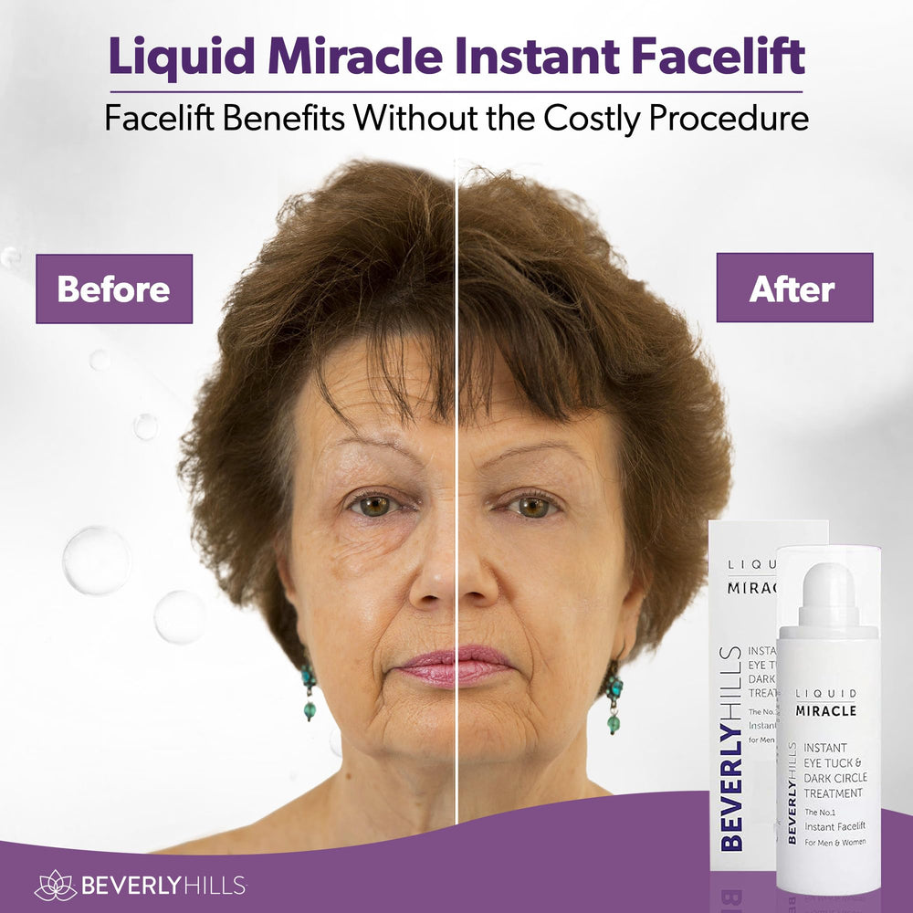 Beverly Hills close-up of serum dropper texture highlighting smoothing effect