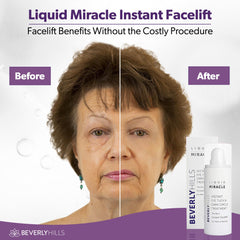 Beverly Hills close-up of serum dropper texture highlighting smoothing effect