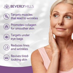 Beverly Hills label close-up listing peptide and active ingredients clearly