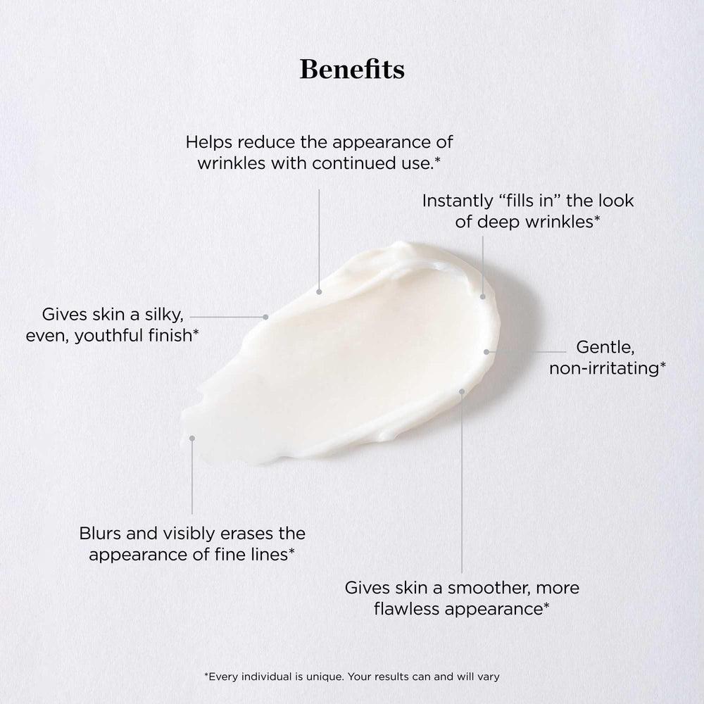 Beverly Hills MD cream texture close-up showing smooth blending benefit