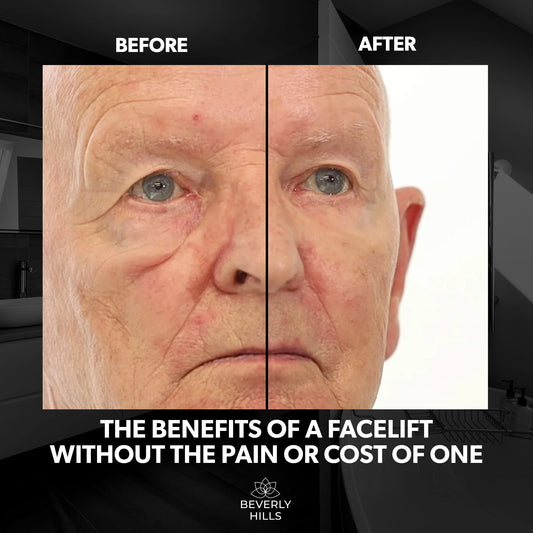 Beverly Hills closeup texture of serum demonstrating lightweight, fast-absorbing finish