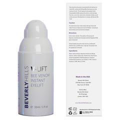 Macro image of bee venom ingredient associated with Beverly Hills V-Lift supporting circulation benefit