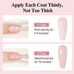 Bevimee rounded brush close-up for smooth, precise application