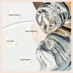 bevimee closeup gel bead texture highlighting viscous clarity for precise droplets