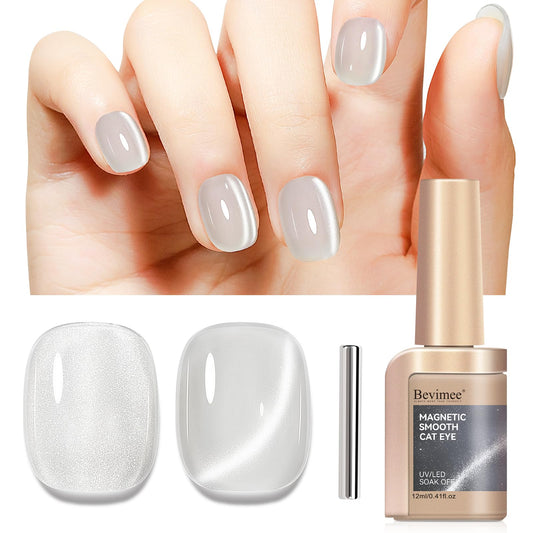bevimee front bottle showing label and glossy polish finish for easy identification and shine