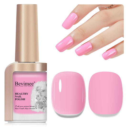 Bevimee front packaging showing light pink shade and benefits