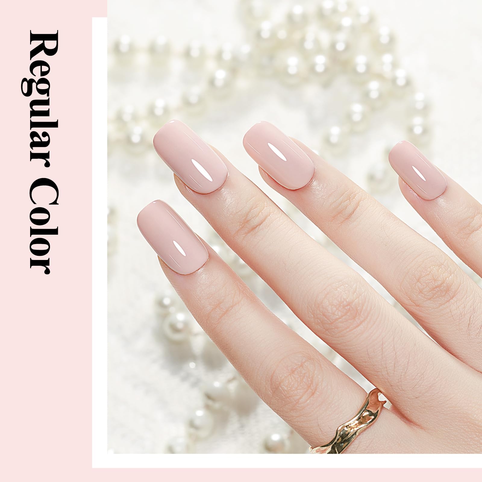 Bevimee application on nails illustrating quick-dry benefit