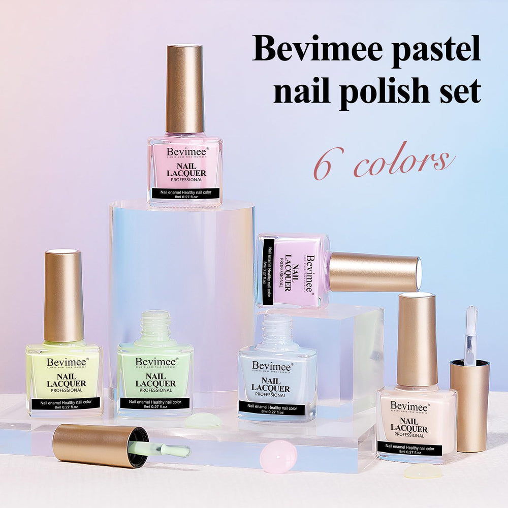 Bevimee swatch fan highlighting sheer texture and buildable color benefit