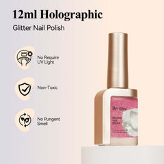 Bevimee toenail application lifestyle image illustrating easy use and salon look