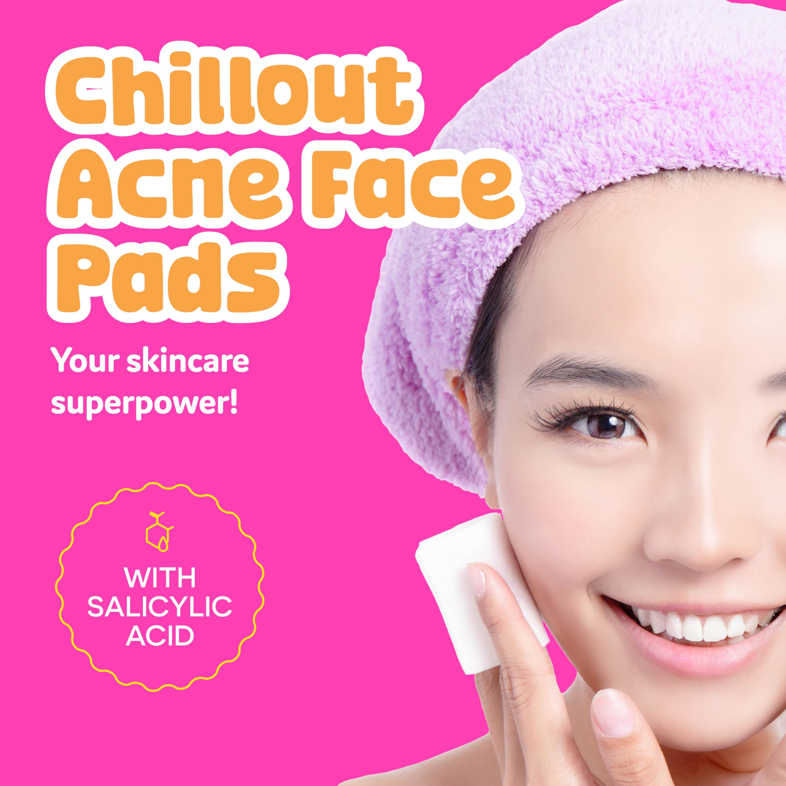BeYoutiful close-up of pad texture saturated with solution, demonstrating gentle exfoliation