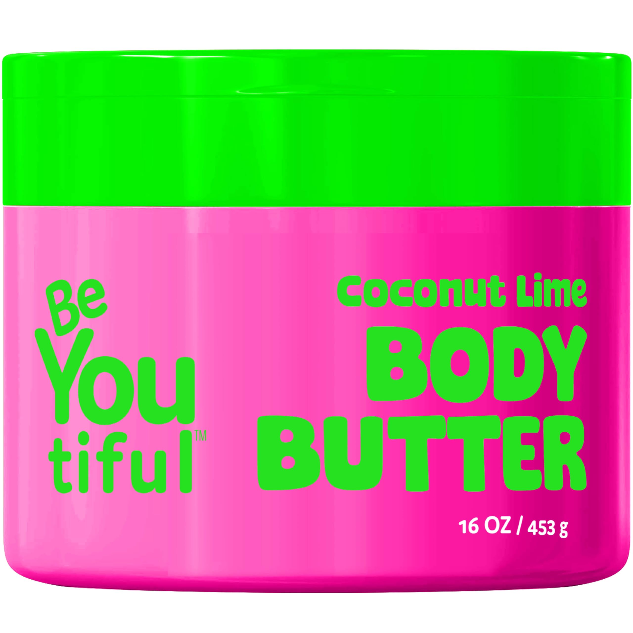 BeYoutiful jar front view showing label and 16 oz size for clear product identification and convenience