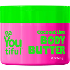 BeYoutiful jar front view showing label and 16 oz size for clear product identification and convenience