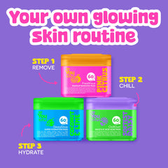 BeYoutiful pad in hand to show scale and easy on-the-go application