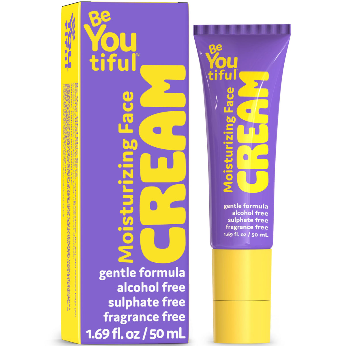BeYOUtiful front packaging showing jar and brand for clear product recognition and appeal