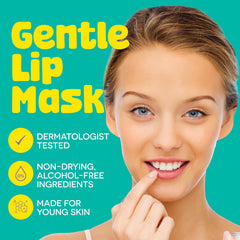 BeYoutiful close-up of smooth lip mask texture highlighting hydrating, creamy consistency
