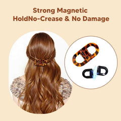 BFRAHD close-up of embedded magnets inside clip, secure gentle hold