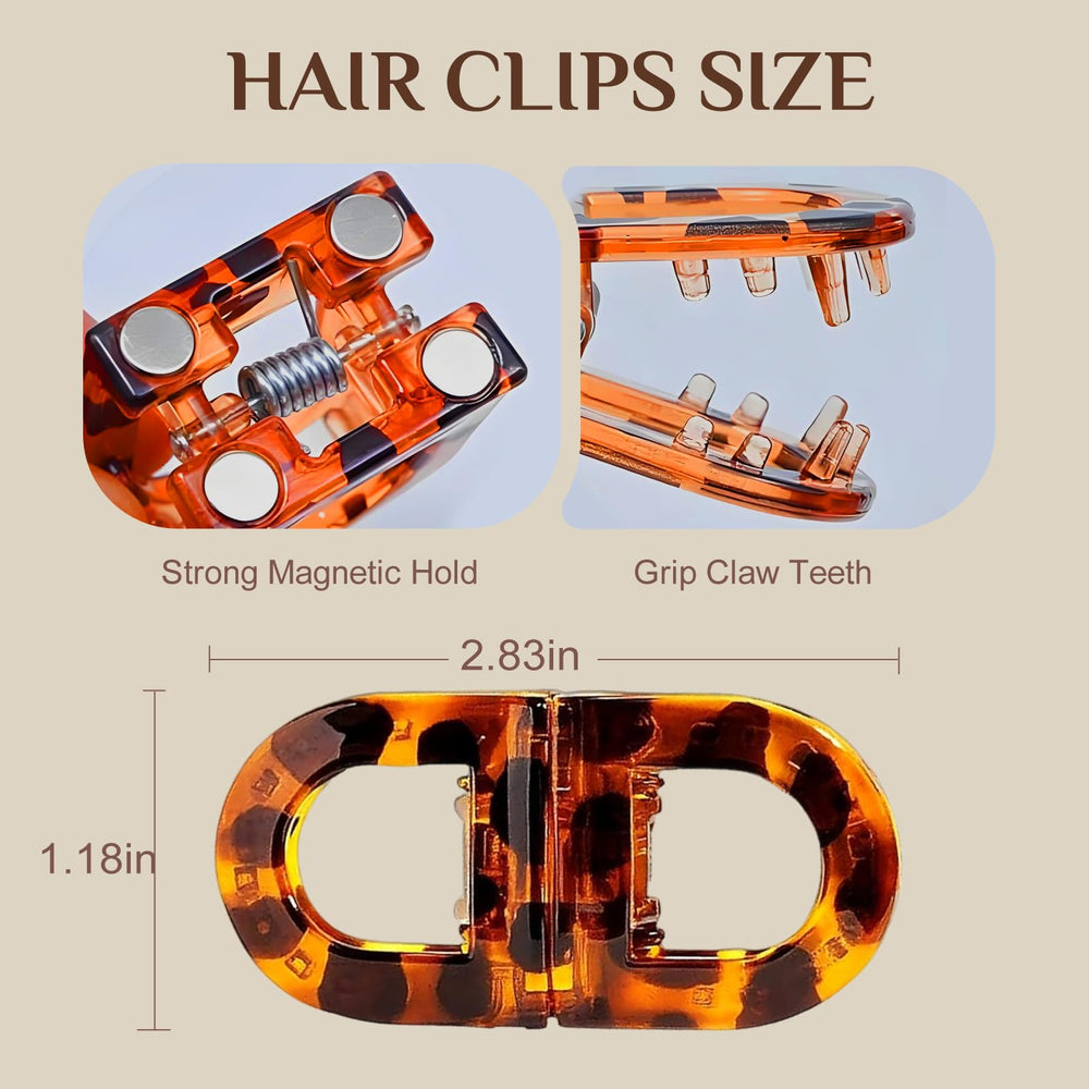 BFRAHD closeup of clip surface texture for gentle, snag-free benefit