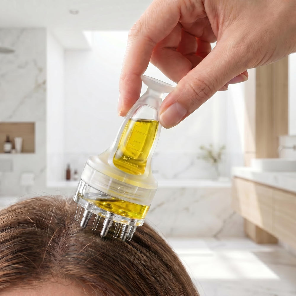 BFYQACEJRTG comb-style tip close-up for precise root placement benefit