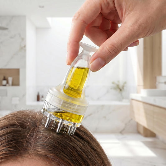 BFYQACEJRTG comb-style tip close-up for precise root placement benefit