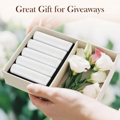 BFZMSLY lip balms displayed as wedding favors showing event-ready presentation