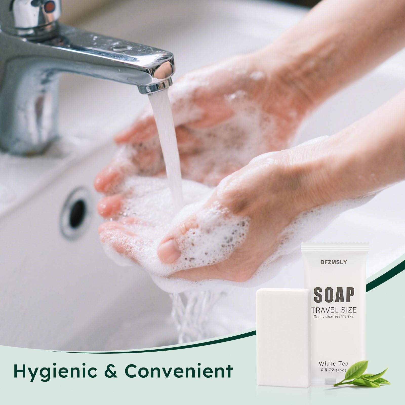 BFZMSLY individually wrapped bar demonstrating hygienic convenience