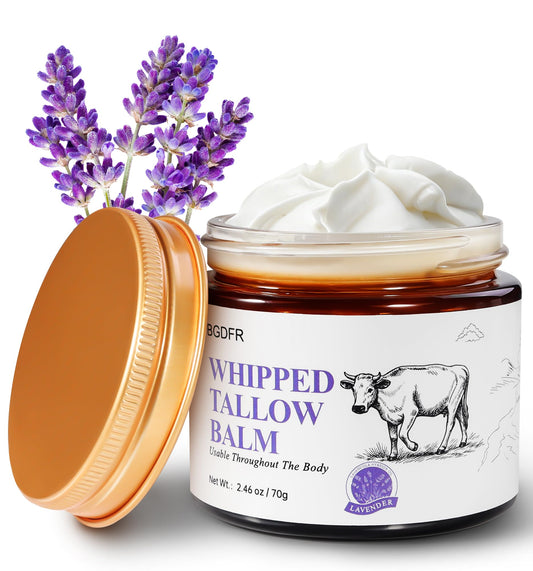 BGDFR jar front view showing lavender label and clean packaging for confident use