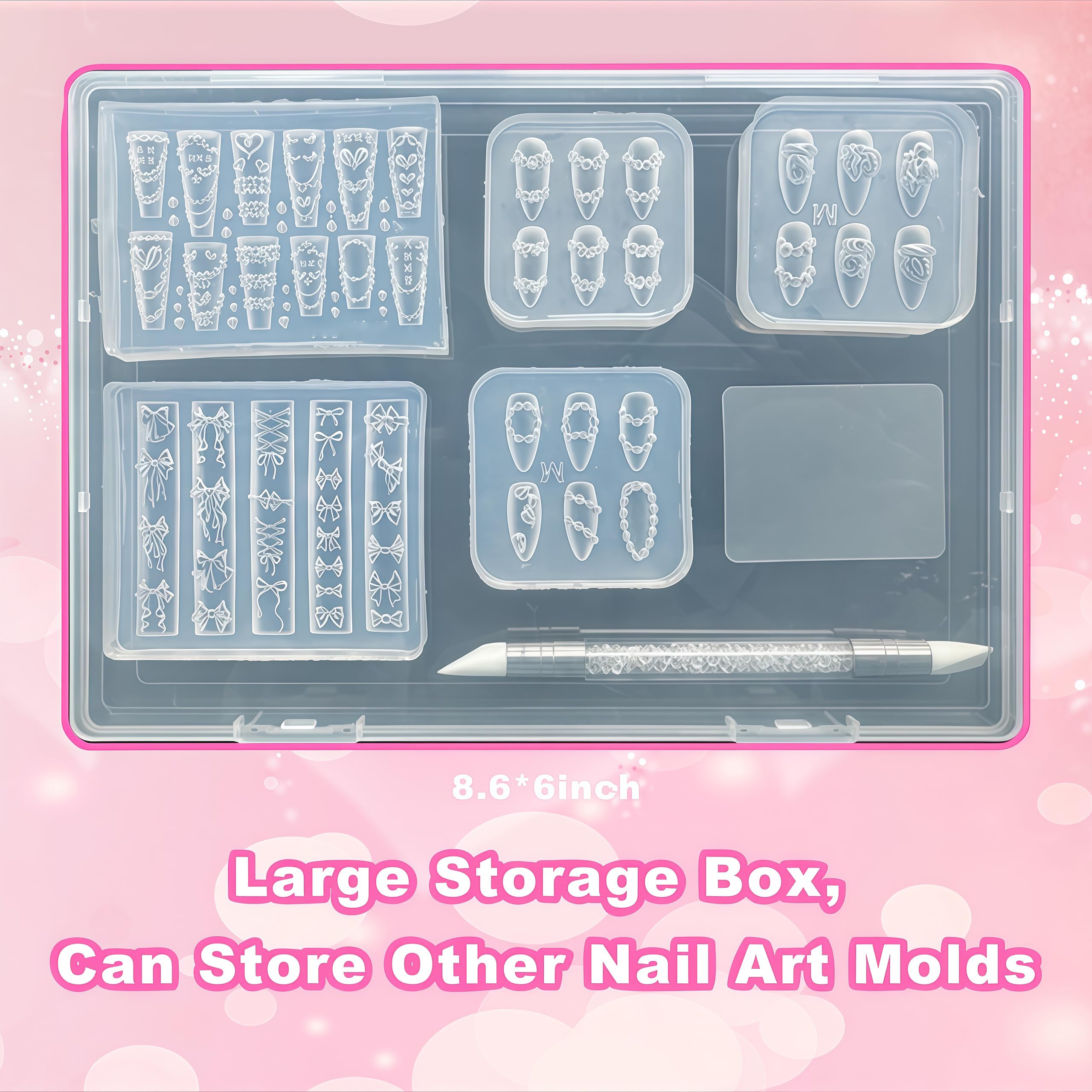 BHCCXZ crafting setup with molds stored, organized and portable